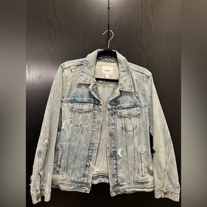 Old Navy Distressed Denim Jacket